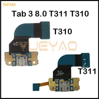 for samsung galaxy tab 3 8 0 t310 sm t310 t311 sm t311 dock jack socket connector charger usb charging port flex cable