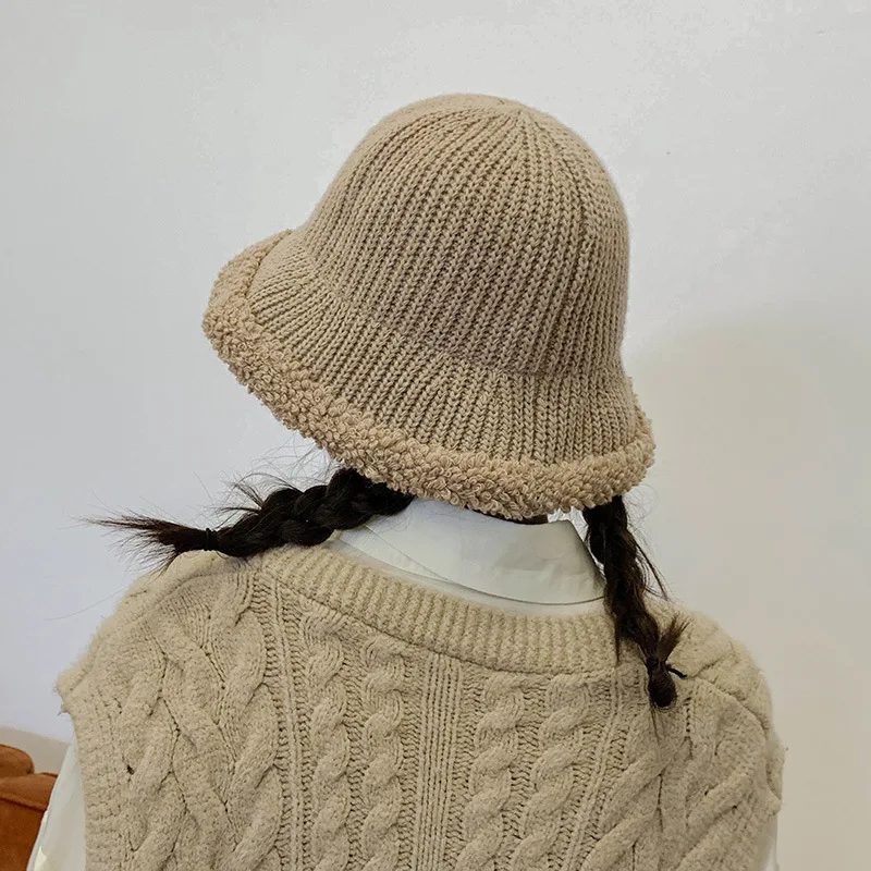 Зимняя Панама для женщин ветрозащитная шерстяная зимняя улицы теплая весенне