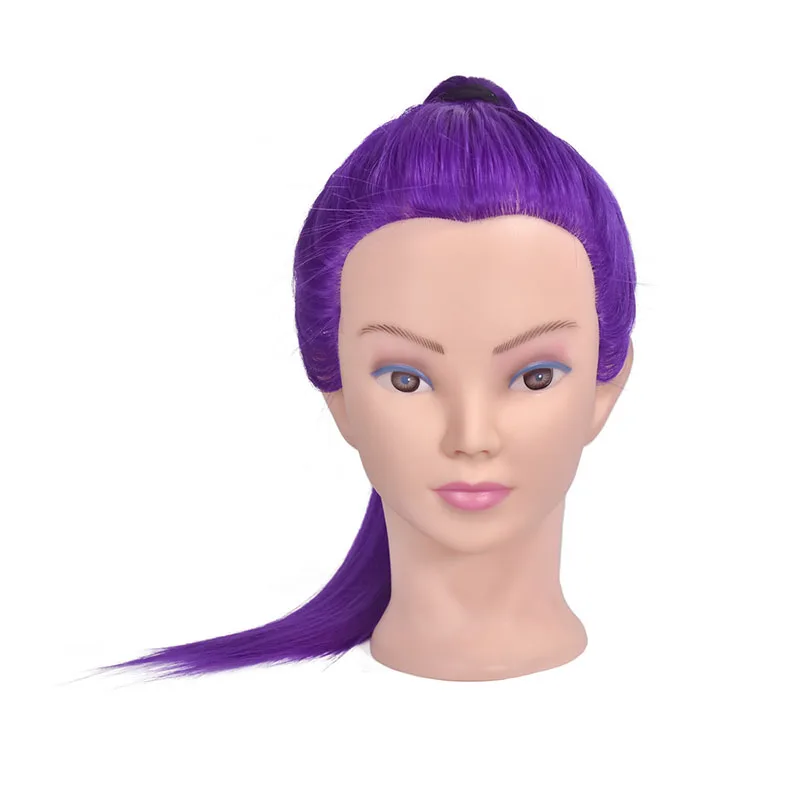 Высокотемпературная волосяная тренировочная головка с держателем|Манекены| |