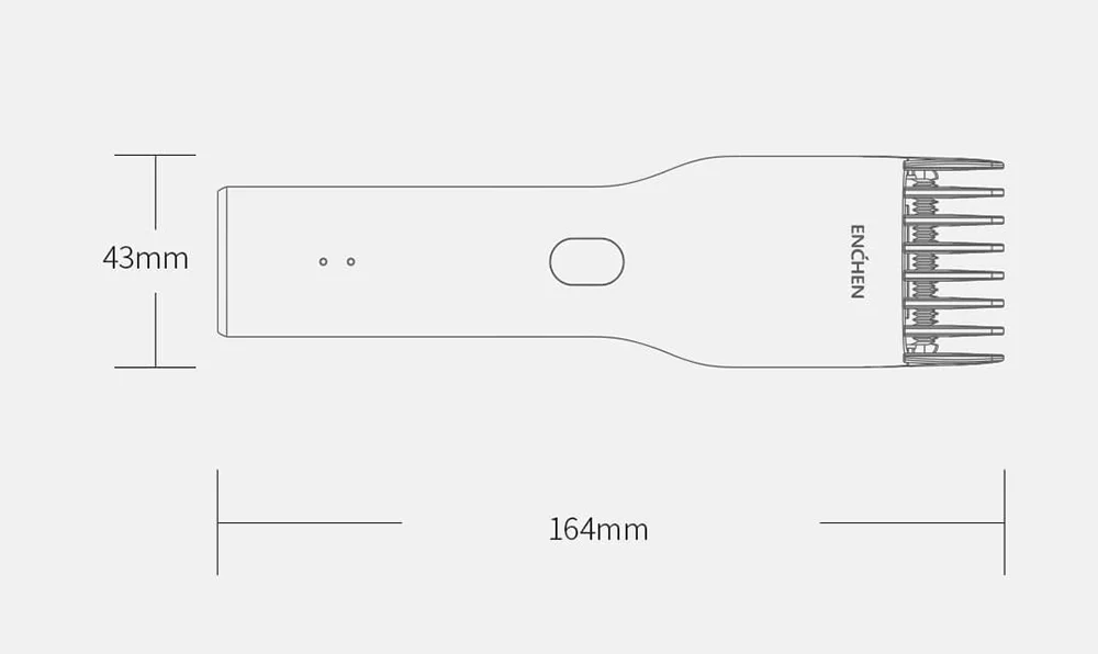 XiaoMi ENCHEN машинка для стрижки волос, мощная машинка для стрижки волос, профессиональная машинка для стрижки волос, Мужская электрическая машинка для стрижки волос, машинка для стрижки волос