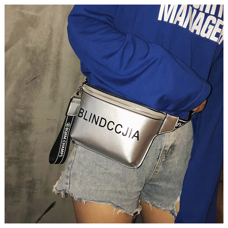 Поясная сумка, модная женская поясная сумка, поясная сумка, новинка, с буквенным узором, сумка-мессенджер, набедренная посылка, PU, Женская нагрудная сумка, кошелек для телефона