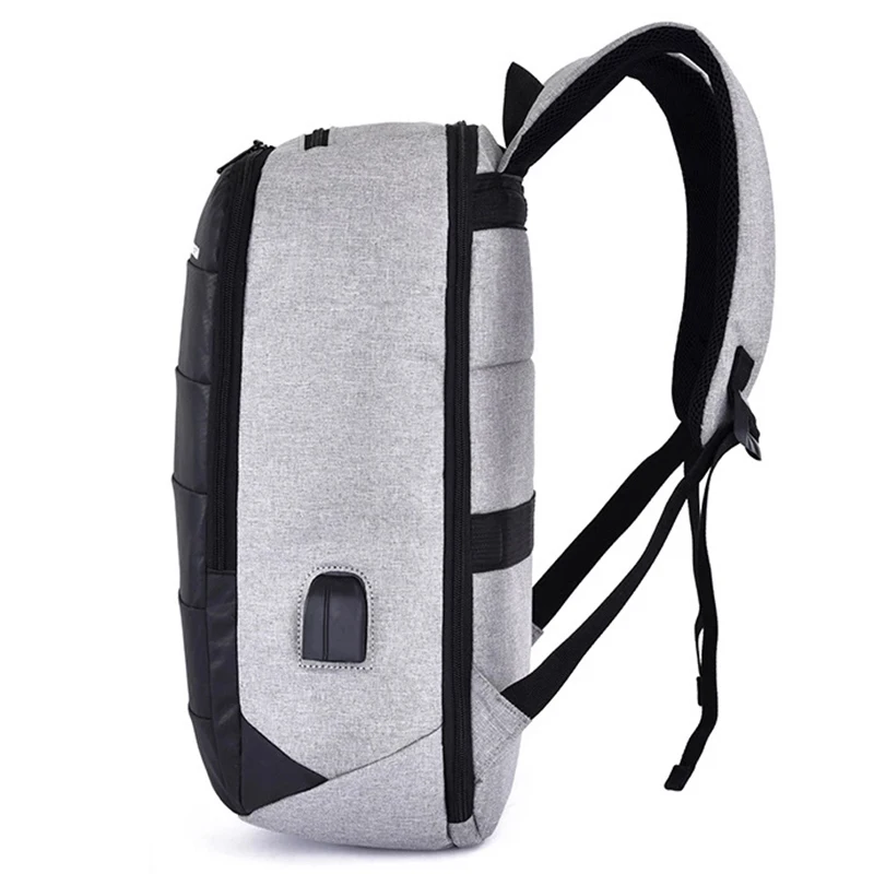2019 модный мужской рюкзак 27L 15 6 дюймов с usb-зарядкой для ноутбука женские рюкзаки