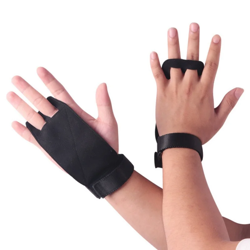

Women Men Weight Lifting Training Gloves Fitness Sports Body Building Gymnastics Grips Gym Hand Palm Wrist Protector Gloves