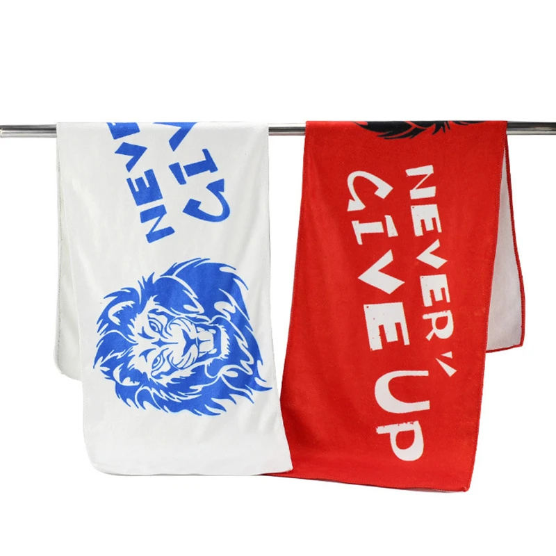Lion Printing Sports Towel Fitness Absorbent Outdoor Fashion Quick-Drying Beach Adult Movement Yoga Soft Towels 30x100 CM |