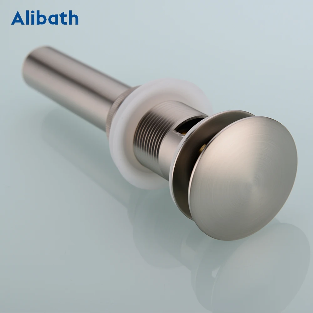 Латунный сливной черный/хромированный/золотой/розовое золото/ORB ванная комната