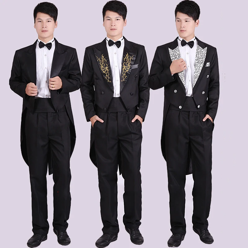 Мужской формальный прилегающий деловой костюм с длинными рукавами бейзер кофта