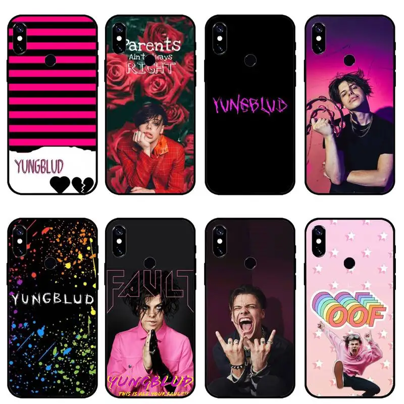 

Yungblud Cool Phone Case For Xiaomi Redmi 7 8 9t a3Pro 9se k20 mi8 max3 lite 9 note 9s 10 pro Cover Funda Shell coque capa