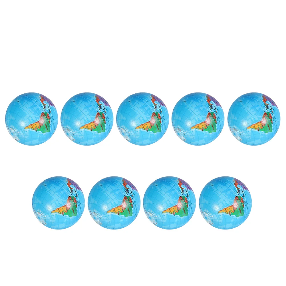 Globo de espuma de PU de 9 piezas, rompecabezas de ense&ntilde;anza de descompresi&oacute;n, juguetes al aire libre-0