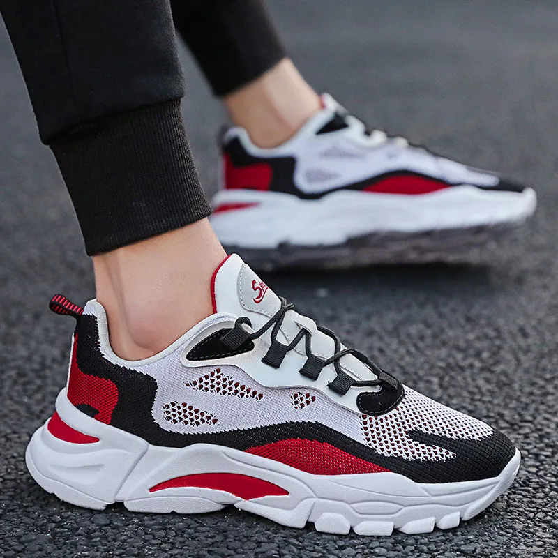 

Мужская повседневная обувь, легкая и удобная спортивная повседневная Уличная обувь для отдыха, мужская обувь для прогулок, мужские модные к...