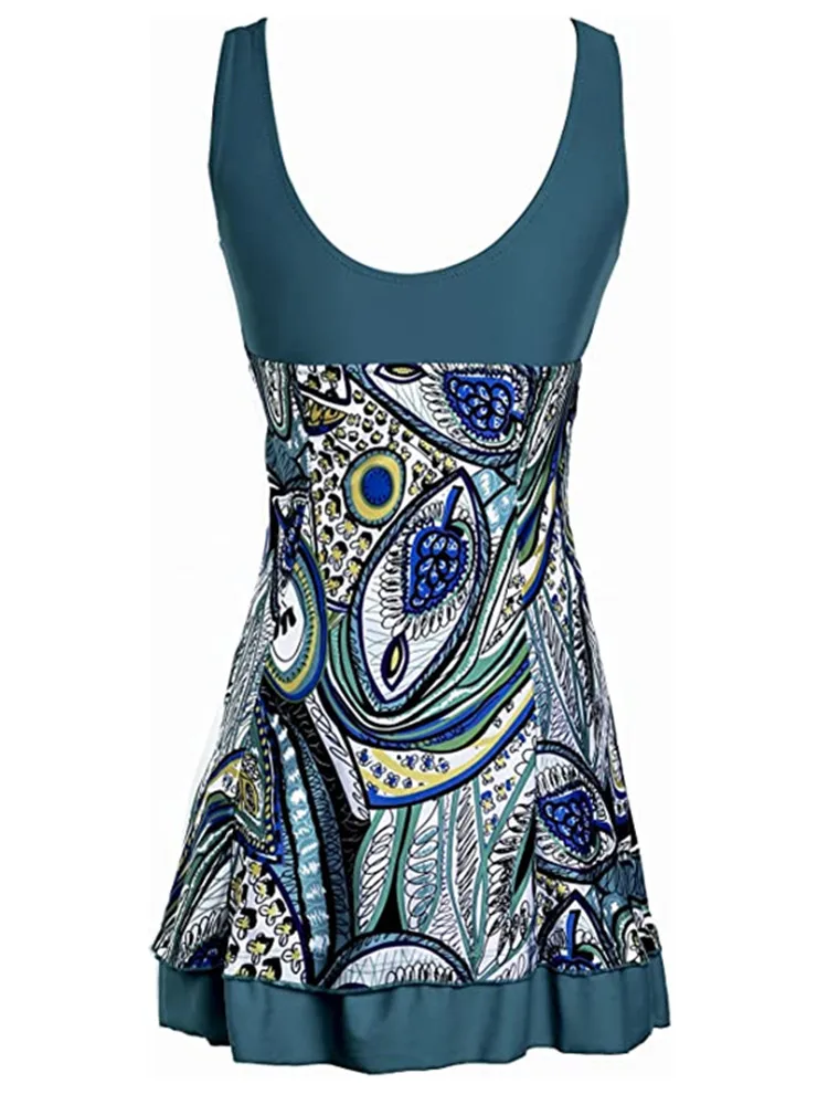 

Swimsuit For Women Sexy Shaping Body Floral Swimwear One-Piece Monokini Plus Size 4XL Top Summer Clothes Bikini Bathing Suits