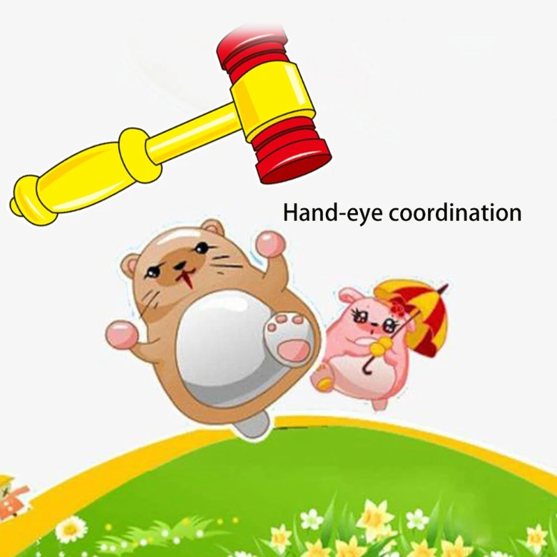 

Whack, игрушка с родинкой, Электронная Мини-аркадная игра, скамейка, монета, игра с 1 детской, Интерактивная, образовательная