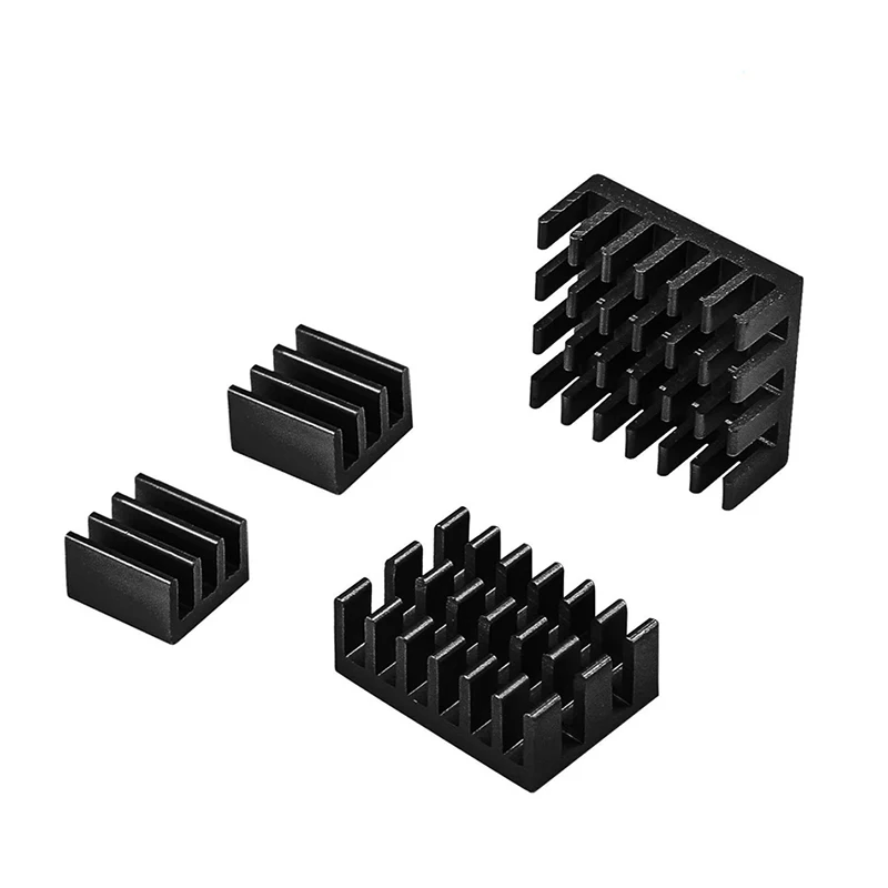 Чехол Aokin из АБС пластика для Raspberry Pi 4 с охлаждающим вентилятором алюминиевый