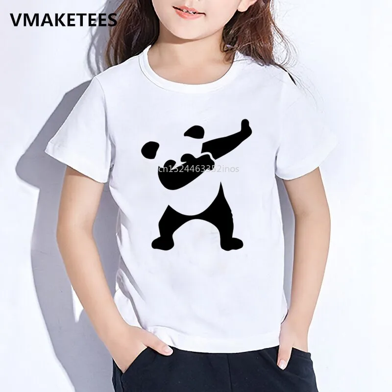 Забавная футболка для девочек и мальчиков Детская с принтом удивленного