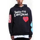 Худи в стиле хип-хоп с граффити и надписью