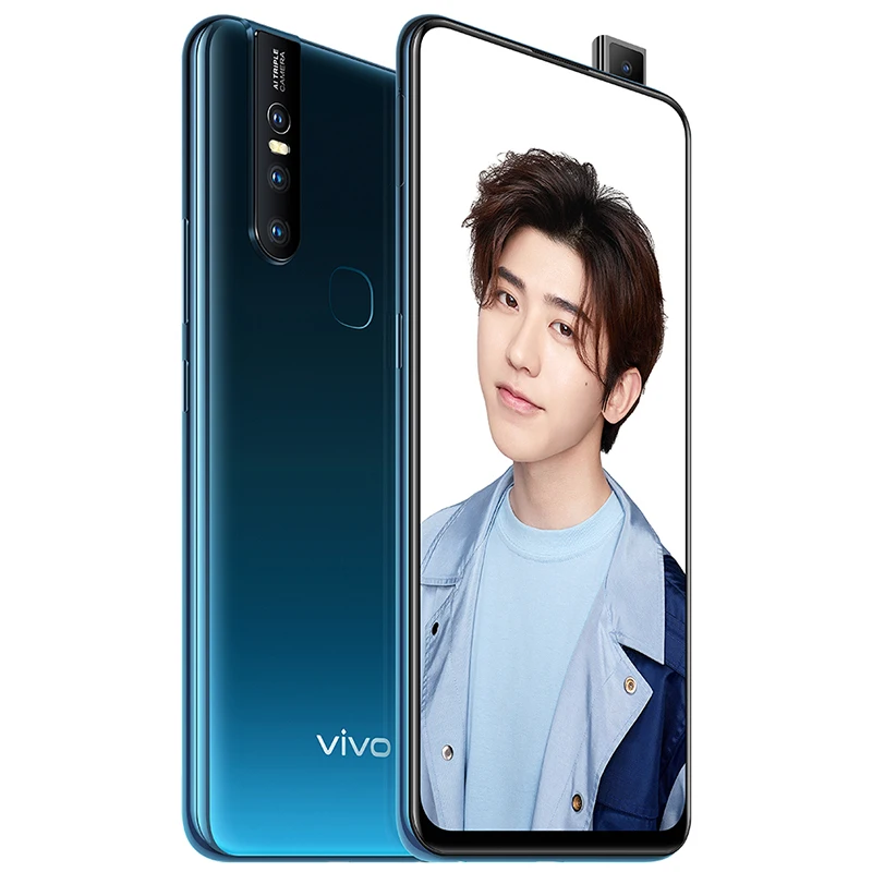 DHL Быстрая vivo S1 6 ГБ ОЗУ 256 Гб ПЗУ Helio P70 фронтальная камера 24,8 МП 3 тыловая камера s Selife большая батарея смартфон