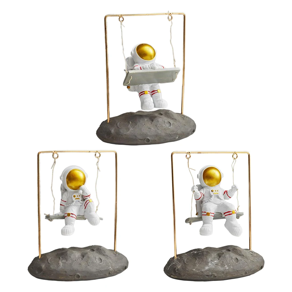 

Spaceman OrnamentS Figure Home Decoration Present Astronaut Figure Statue
