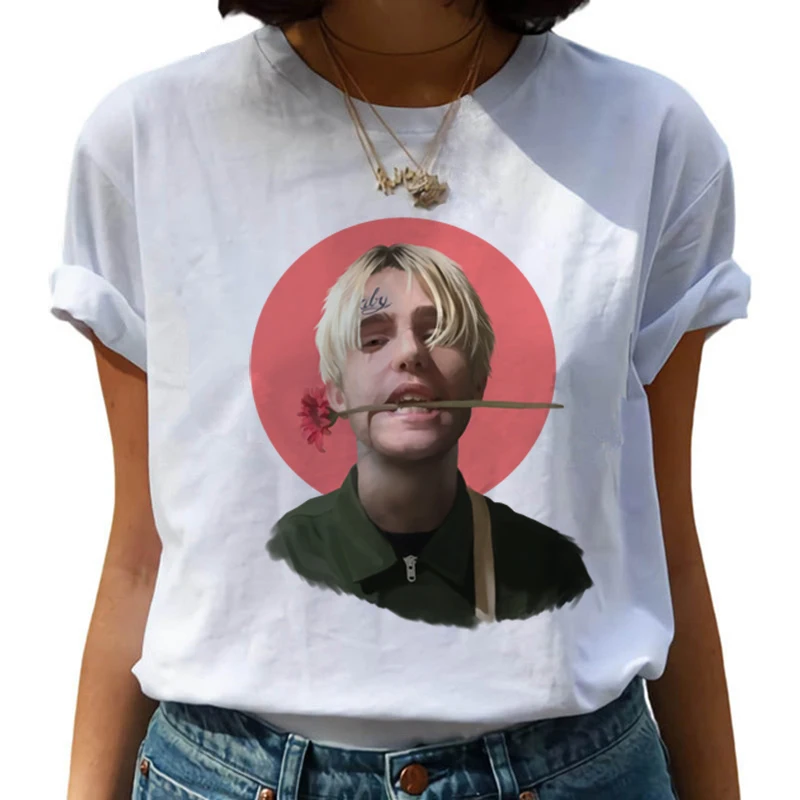 Lil Peep Harajuku Хип Хоп футболки для женщин Cry Baby Ullzang модная футболка 90s Графический Hell мальчик футболка Топ-безрукавка в уличном стиле для женщин