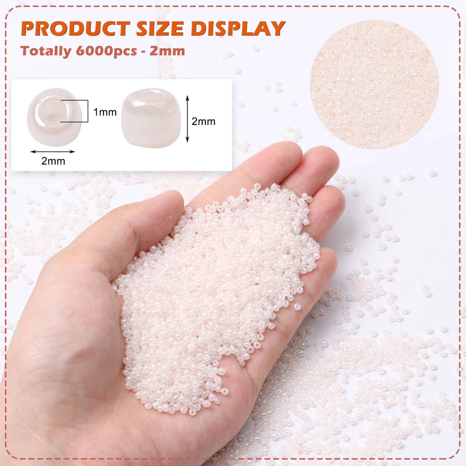 Бусины из чешского стекла стеклянные японские бусины Твердые очаровательные для