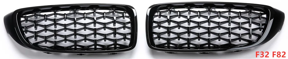 Для Bmw F10 F18 F30 E90 F35 G30 G38 X1 X3 X4 X5 X6 Z4 E89 глянцевая черная Автомобильная тюнинг Передняя