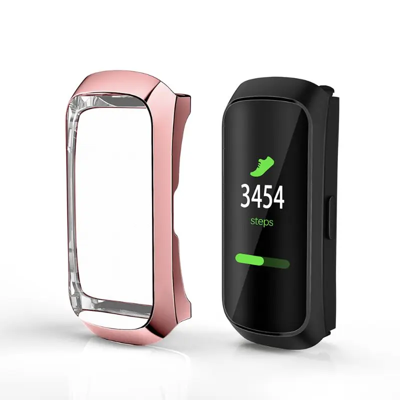 360 градусов ТПУ защитный чехол для samsung Galaxy Fit SM-R370 Смарт Браслет часы Покрытие оболочки аксессуары