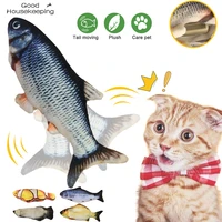 electronic pet cat fish toy usb battery charging cat chewing playing simulation fish toy biting supplies dropshiping