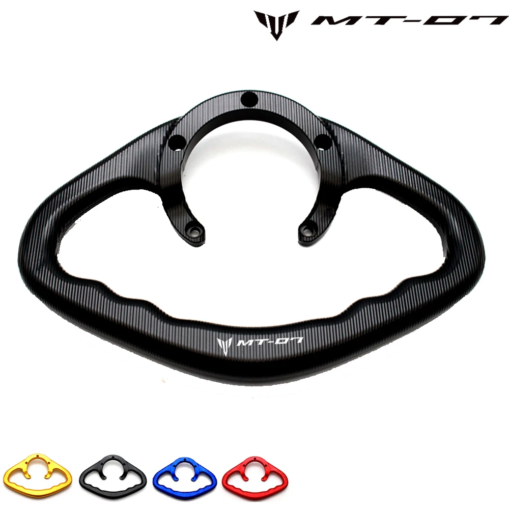 Для Yamaha MT 07 09 аксессуары CNC пассажирская ручка держатель топливного бака