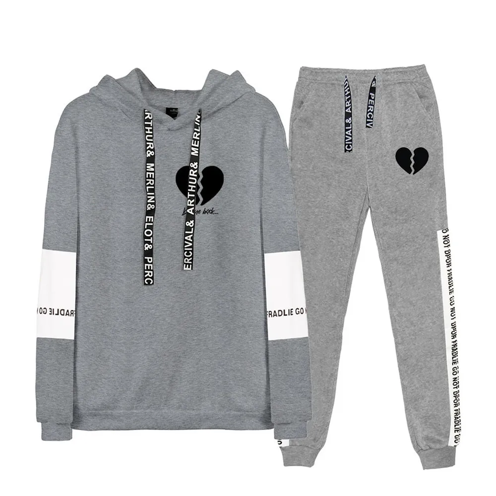 

Popular Novelty Payton Moormeier Merch Two Piece Set Sportswear Sweatshirts Set Popular PYTN Boys/Girls Leisure Suit Women Men