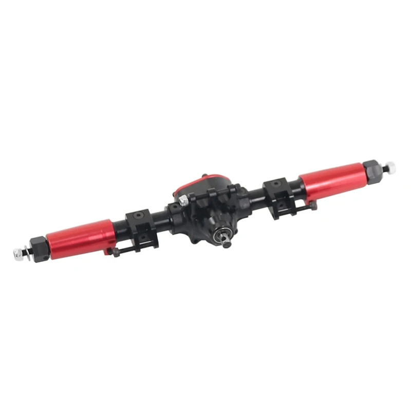 

RC Car CNC Metal Rear Axle with Protector for 1:10 RC Crawler Car Axial SCX10 II 90046 90047