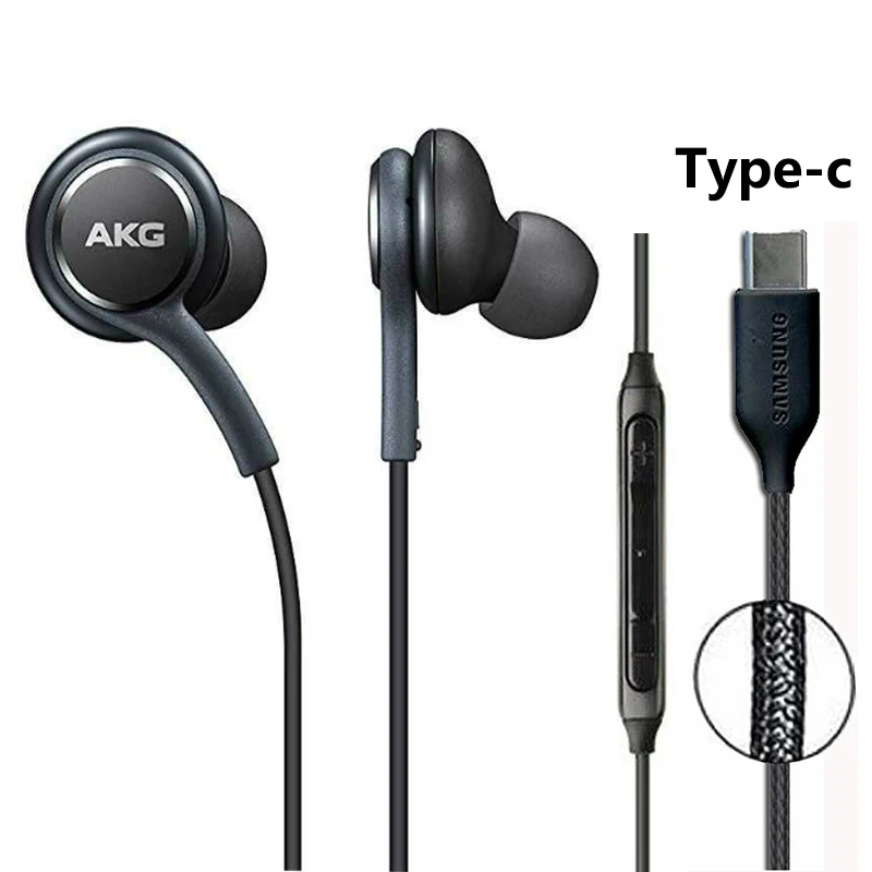 Наушники-вкладыши Samsung AKG IG955 3 5 мм/Type-c с микрофоном проводная гарнитура для