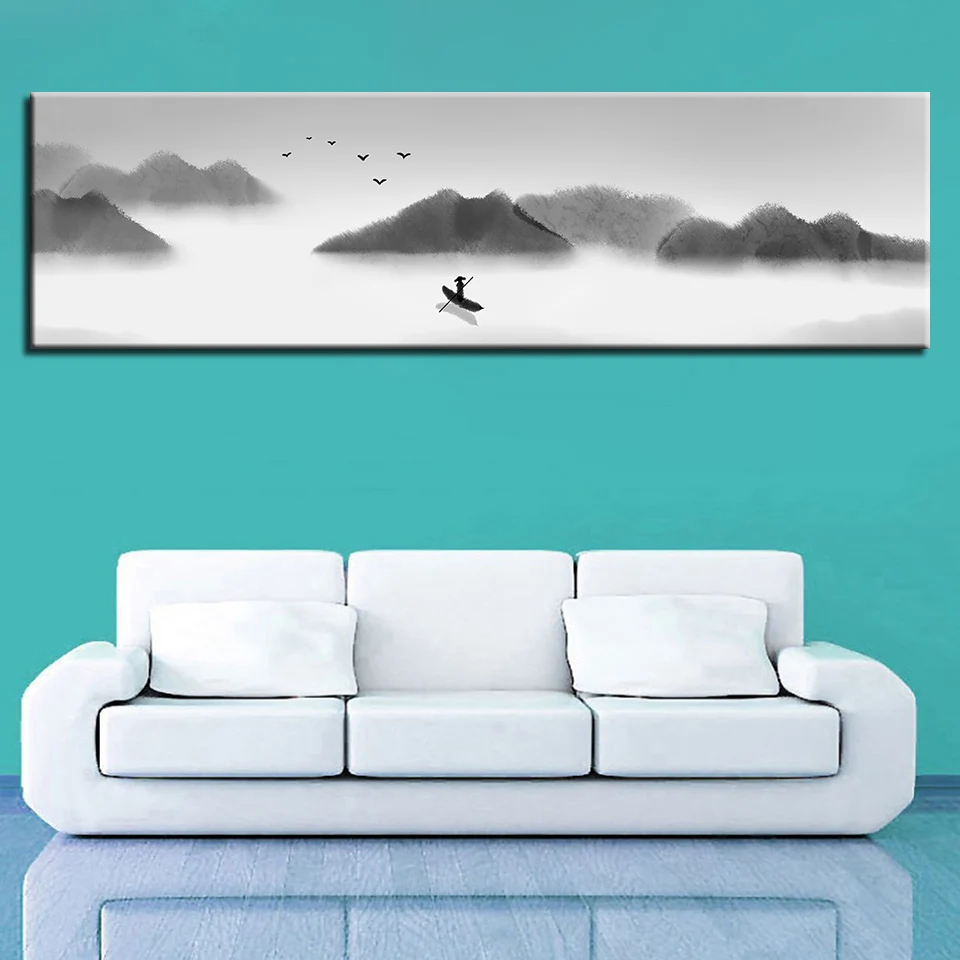 Картина на холсте HD Печать акварельные украшения для дома 1 шт. антикварная