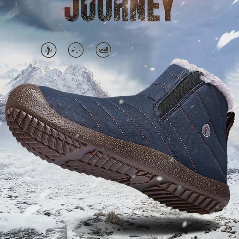 GRAM эпос мужские Водонепроницаемые зимние ботинки пара теплые боты Ботинки с