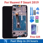 ЖК-дисплей с сенсорным экраном для Huawei P Smart 2019, дигитайзер в сборе с рамкой для P smart 2019, запчасть для ремонта
