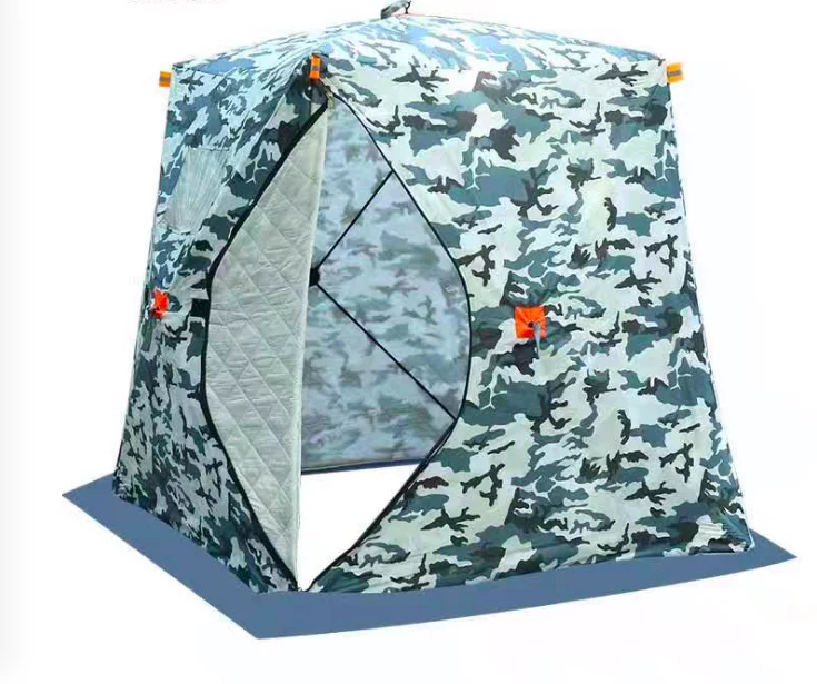 

Winter fishing tent plus cotton thickening hunting tent ice fishing tent ice fishing house warm and cold desert cotton tent