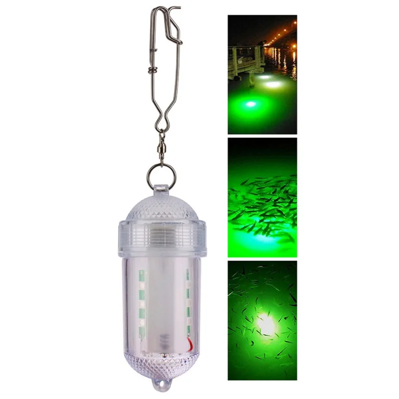 

1pc Waterproof Fishing Light Luminous LED Underwater Fishing Light Lamp Deep Sea Fishing Light Multi-Color