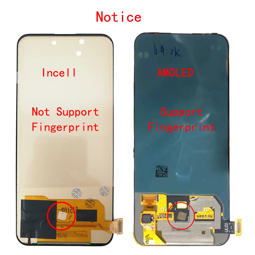 Pantalla LCD de 6,44 pulgadas para m&oacute;vil, digitalizador de pantalla t&aacute;ctil con Sensor y montaje de marco, para Vivo V17 Pro 1909 pd1931f _ ex 1910-1
