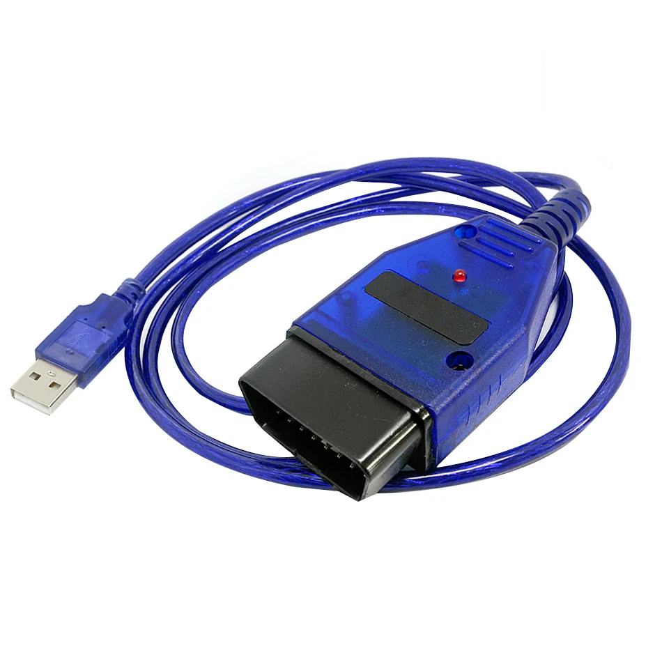

Black/Blue VAG-COM 409.1 Vag Com 409Com Vag 409.1 Kkl OBD2 USB Diagnostic Cable Scanner Interface for VW Audi Seat Volkswagen