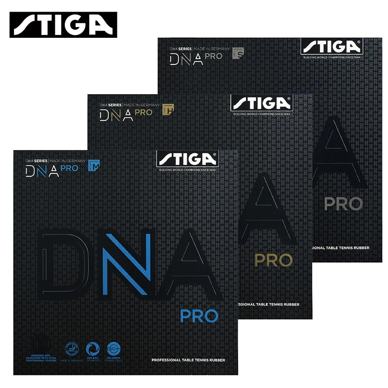 Новое поступление Stiga DNA H Pro (xu Xin б/у серия) M PRO резинки для настольного тенниса