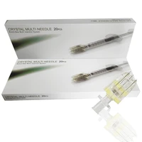 crystal multi needle 5 pins needle for solution serum mesotherapy gun dermal filler injector negative pressure cartridge needle
