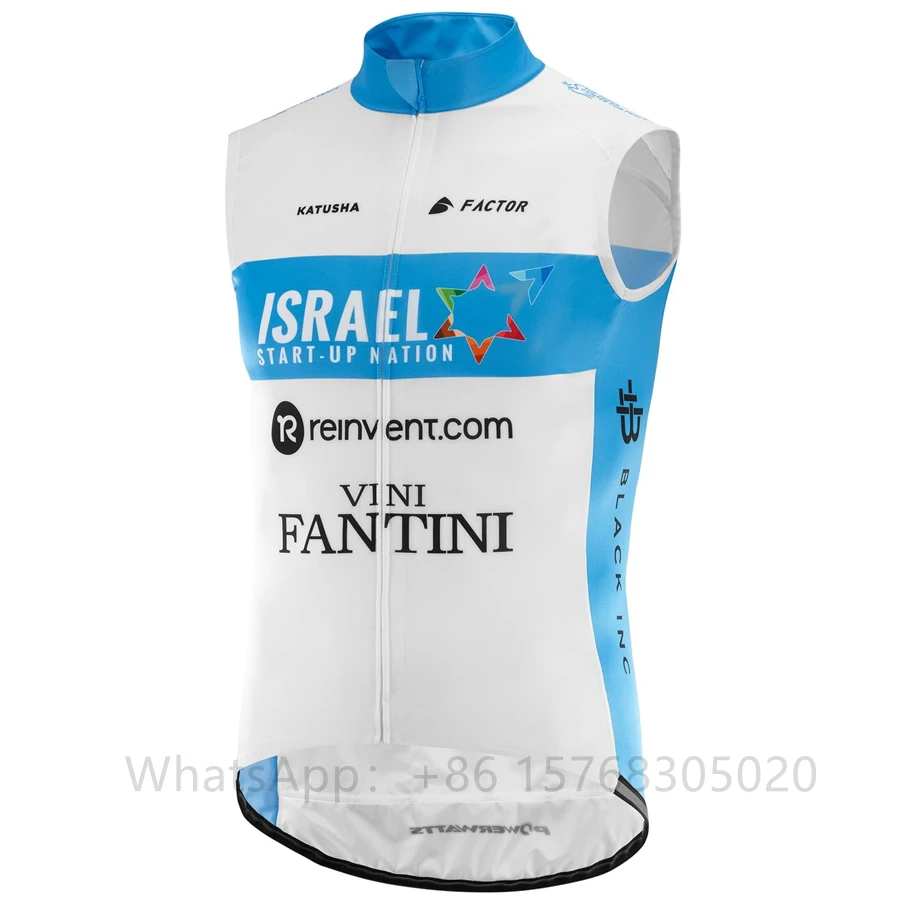 

Израиль Велоспорт Академия 2020 команда без рукавов Мужская Джерси легкая ветрозащитная дышащая сетчатая Одежда Мужской велосипедный жилет
