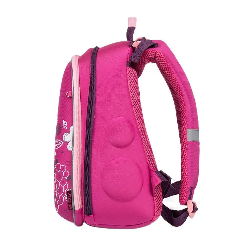 New Orthopedic School Bags for Girls Cartoon Large Capacity Nylon Waterproof School Backpacks for Kids Satchel Mochila Escolar