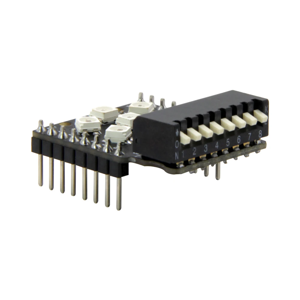 LILYGO®Плата расширения TTGO T-OI WS2812 RGB для головного устройства ESP8266 держатель