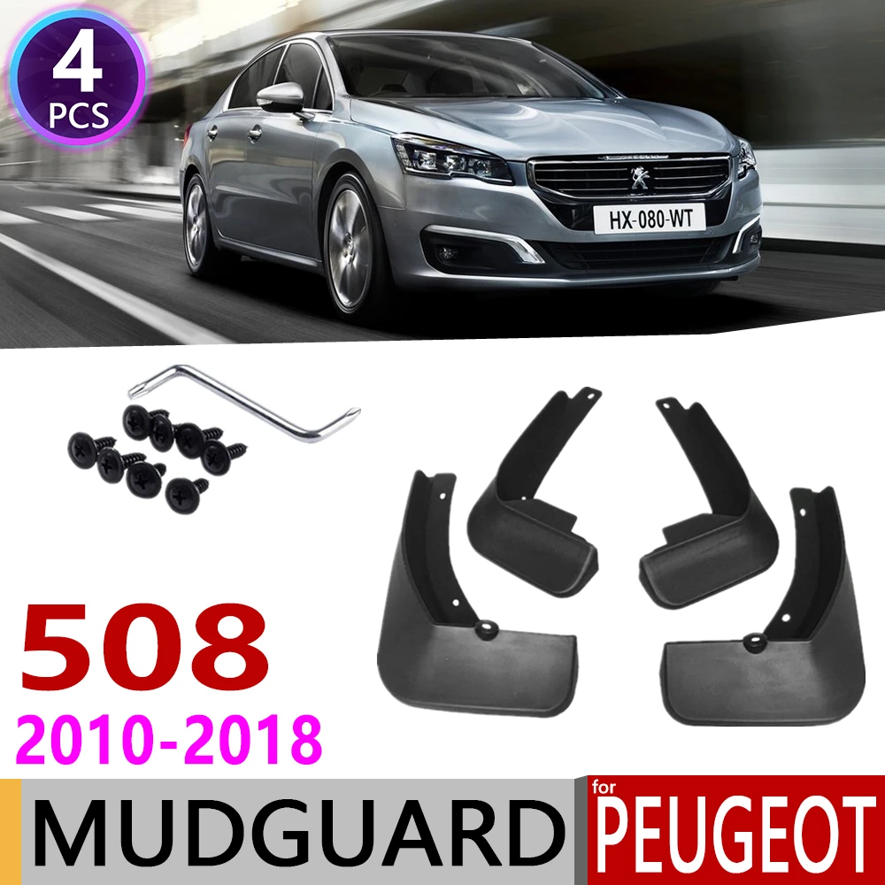 Брызговики для Peugeot 508 SW 508SW 2010 ~ 2018 брызговики грязезащитные щитки аксессуары 2011