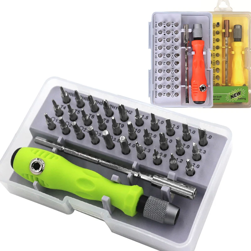 

Urijk 32 In 1 Screwdriver Kit Precision Instruments Repair Tools 30 Screwdriver Bits Fully Equipped With Tools Storage Box