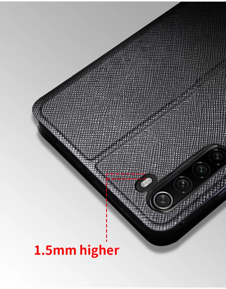 Силиконовый чехол для Xiaomi Redmi Note 8 8 T, кожаный чехол-книжка Mofi для Xiaomi Redmi Note 8 8T Pro, глобальная версия 360, ударопрочный