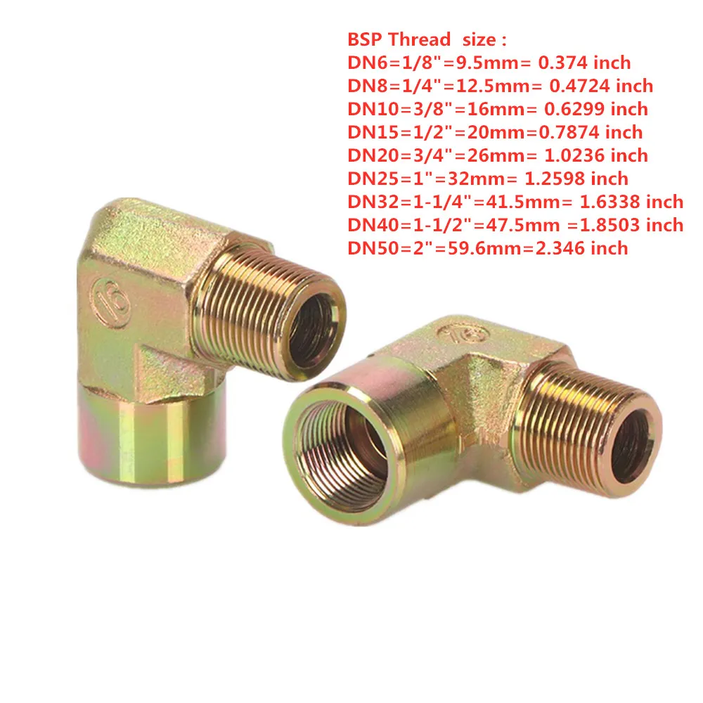 

Гидравлические переходные фитинги из углеродистой стали 1/8"-3/4" BSP