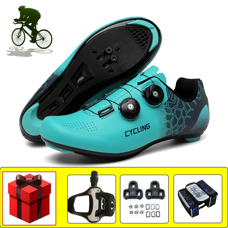 Road Bicycle Sneakers Add Pedals Zapatos Ciclismo Athletic Cycling Shoes Breathable Self-locking Bicicleta Triatlon Footwear