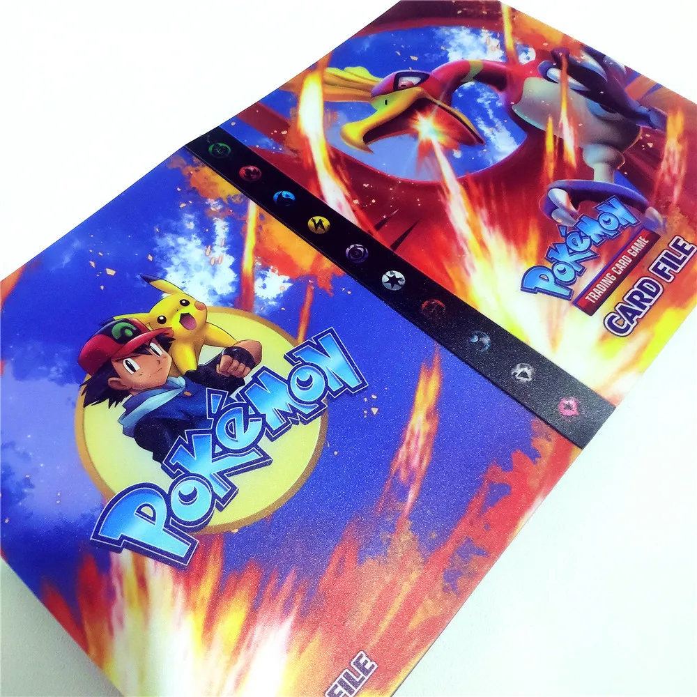 240Pcs Holder Album Toys Collections Pokemones Cards Book Top Loaded List Gift for Children | Игрушки и хобби