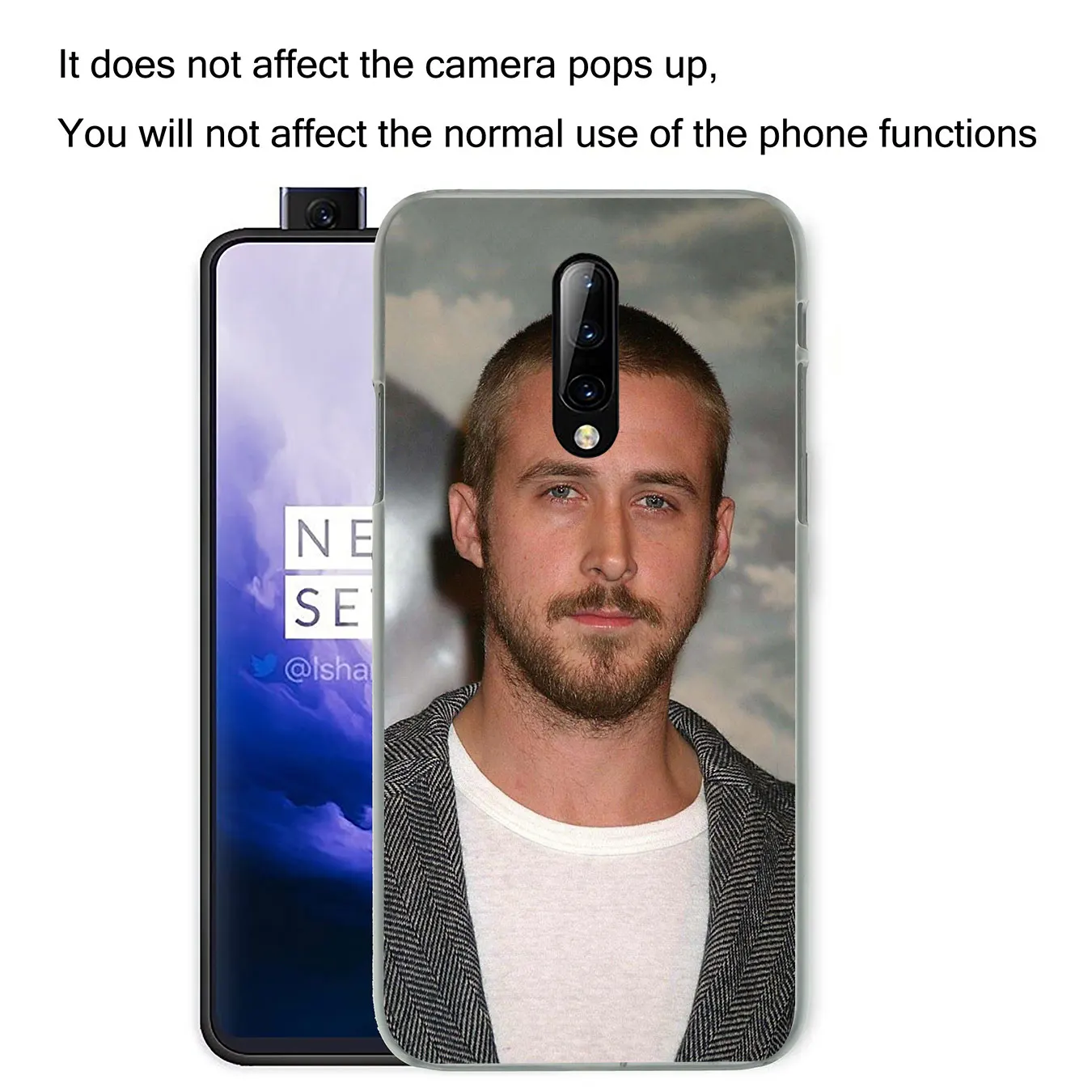 Чехол для мобильного телефона Ryan Gosling жесткий пластиковый чехол Oneplus 7 7T Pro 6T 5 5T 7Pro