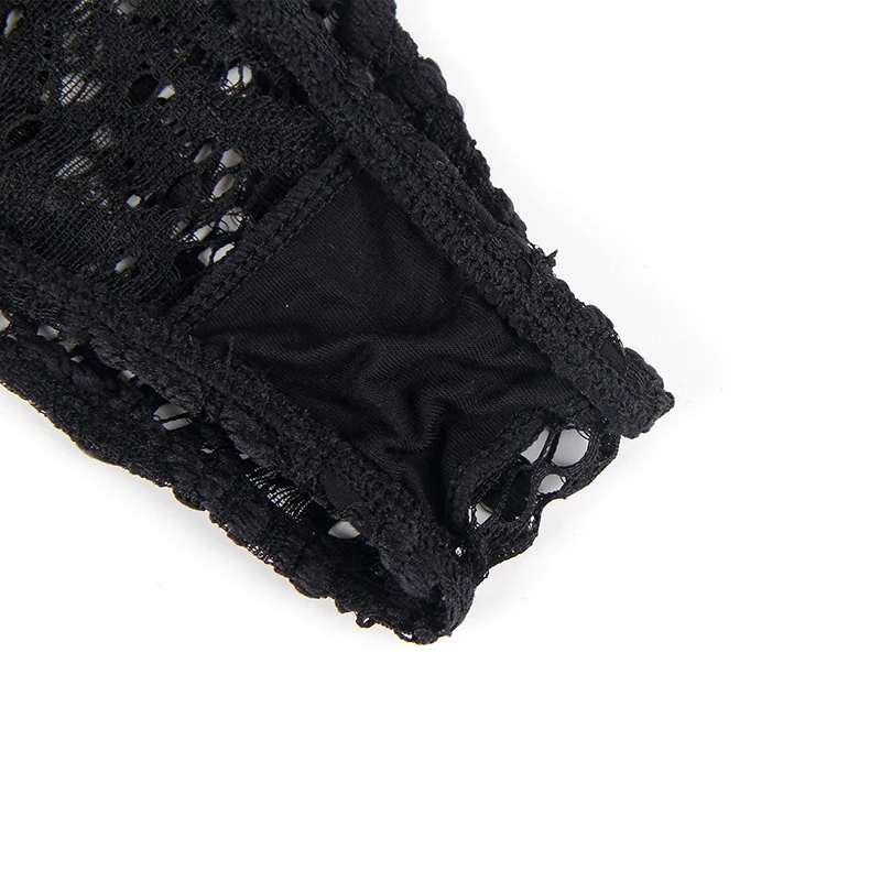 

Ohyeahlady Floral Sheer Lace Bodysuit Women Backless Transparent Mesh Sexy Bodysuit Ladies Cut Out Strap Jumpsuit RJ80285