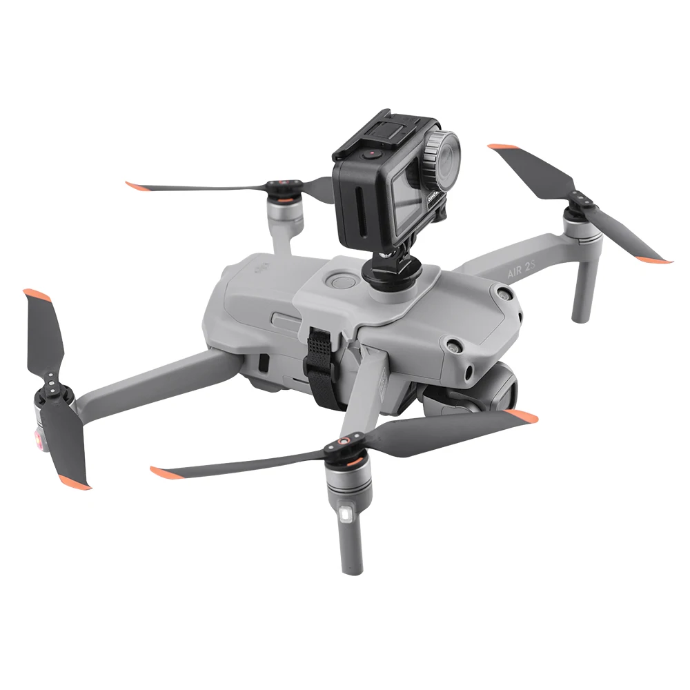 Drone Expansion Kit Camera Fill Light Holder Mount For OSMO Action/ Insta360 go 2/DJI Air 2S Drones